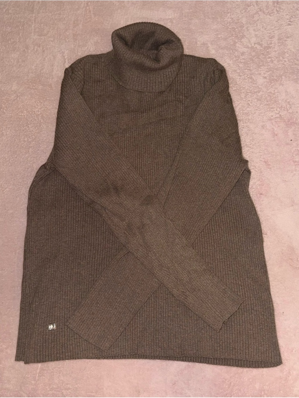 Ralph Lauren Brown Ribbed Turtleneck Sweater | Y2K 90s Preppy🤎🤎